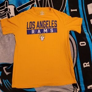 Fanatics Yellow Los Angeles Rams Tee